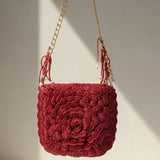 Mini Roseate Bag – Handcrafted Cutdana Mini Bag