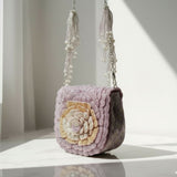 Mini Roseate Bag – Handcrafted Cutdana Mini Bag