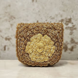 Mini Roseate Bag – Handcrafted Cutdana Mini Bag