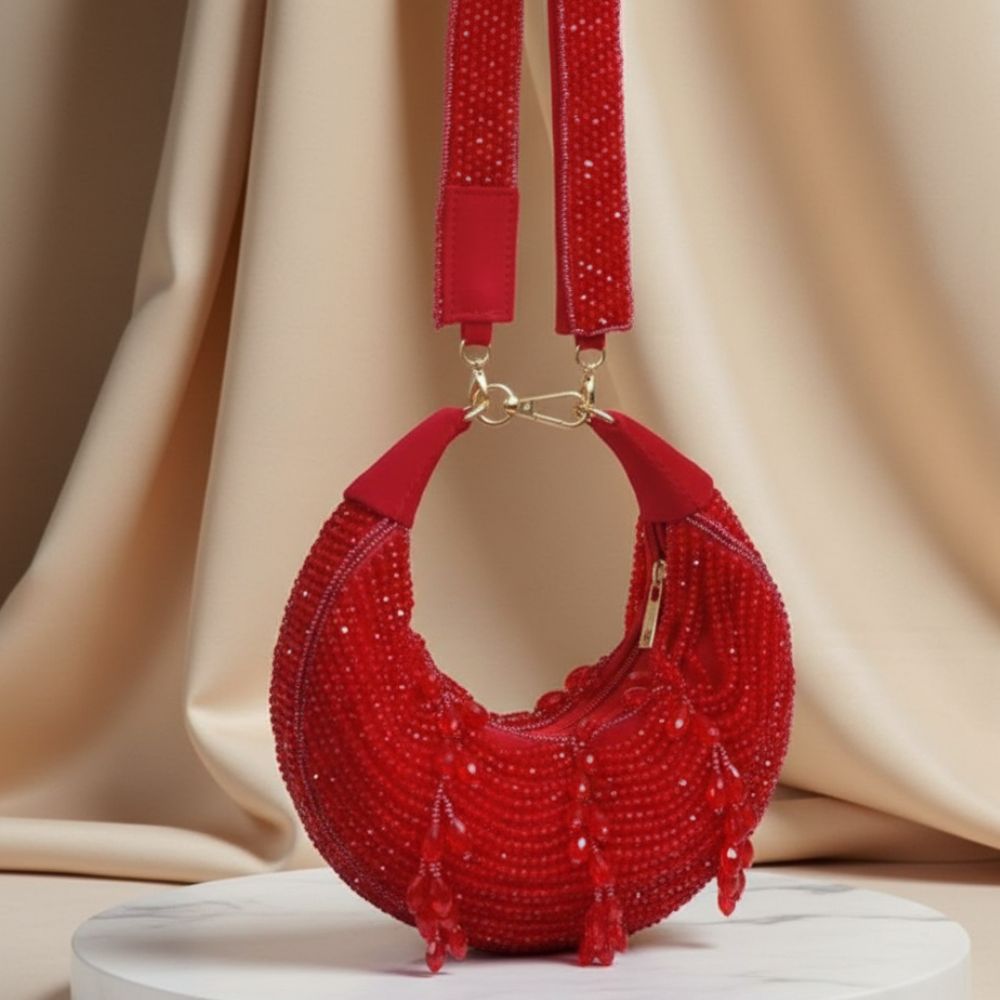 Mitela Kainaat Beaded Velvet Bag