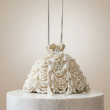 Pearl Potli Bag – Handcrafted Luxury Pearl Embellished Phone-Fit Potli