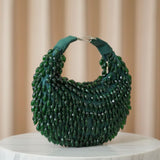 Kainaat Crystal Bag – Luxury Handcrafted Velvet Mini Bag