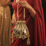 Sheesh Mahal Mirror Bag – Handcrafted Phone-Fit Statement Bag