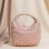 Kainaat Crystal Bag – Luxury Handcrafted Velvet Mini Bag