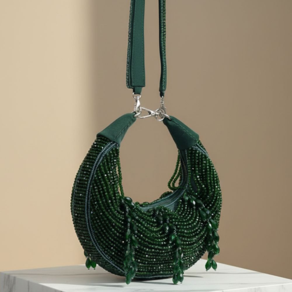 Mitela Kainaat Beaded Velvet Bag