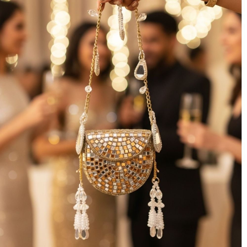 Crystal Metal Bag - A Statement of Timeless Glamour