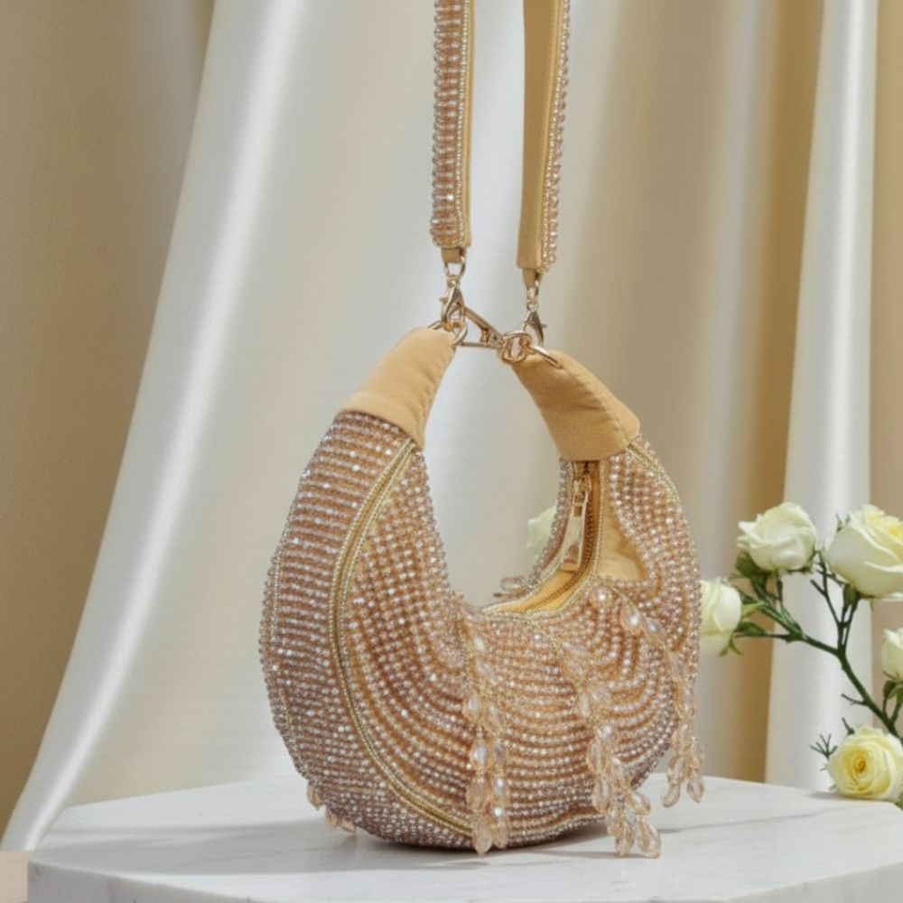 Mitela Kainaat Beaded Velvet Bag