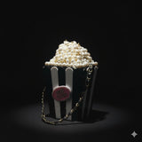 Mitela Maharani Popcorn Metal Bag with Pearl & Stone Work