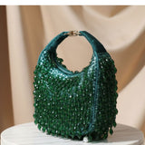 Kainaat Crystal Bag – Luxury Handcrafted Velvet Mini Bag